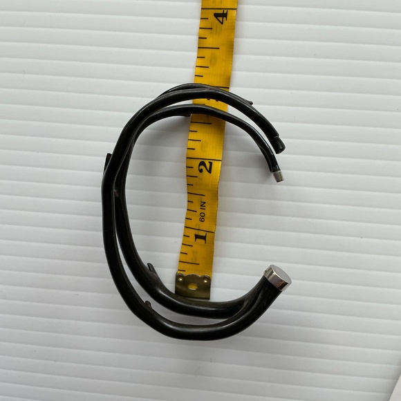 Coral Shaped Black Cuff Bracelet - Picture 5 of 6